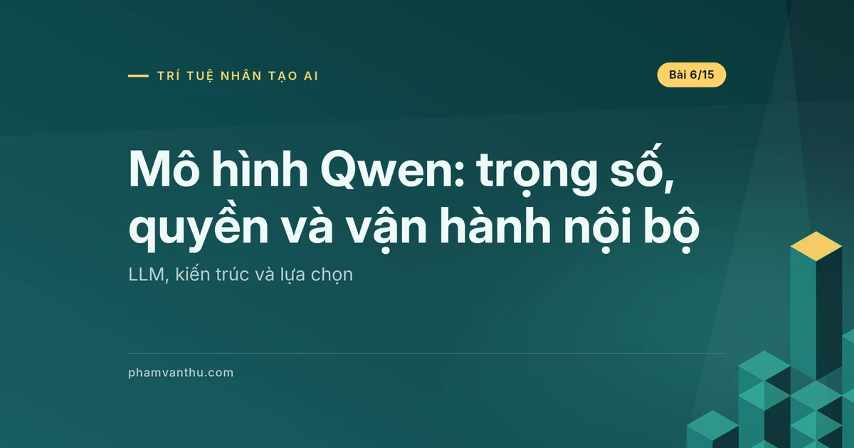 Mô hình Qwen cho doanh nghiệp: trọng số, quyền và vận hành