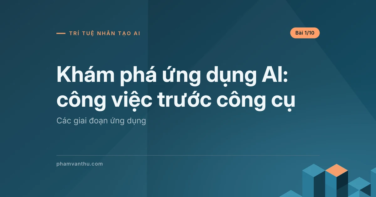 Khám phá ứng dụng AI: hỏi công việc trước khi mở thử công cụ