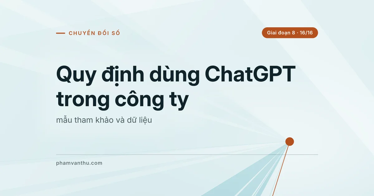 Ảnh bìa bài: Quy định dùng ChatGPT trong công ty