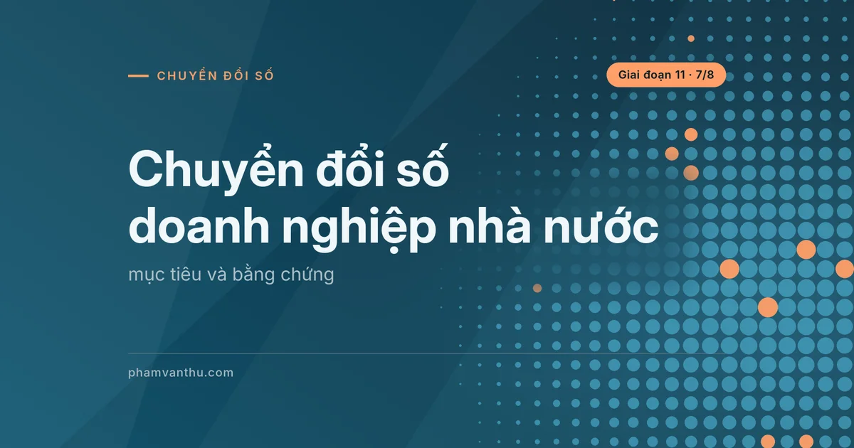 Ảnh bìa bài: Chuyển đổi số doanh nghiệp nhà nước