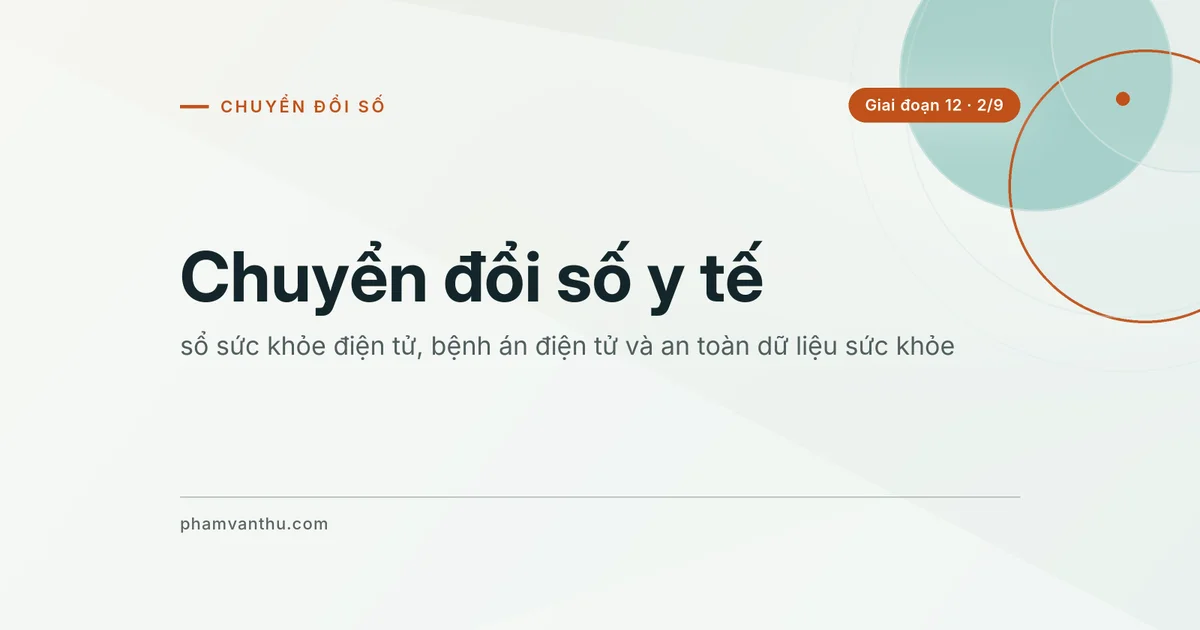 Ảnh bìa bài: Chuyển đổi số y tế