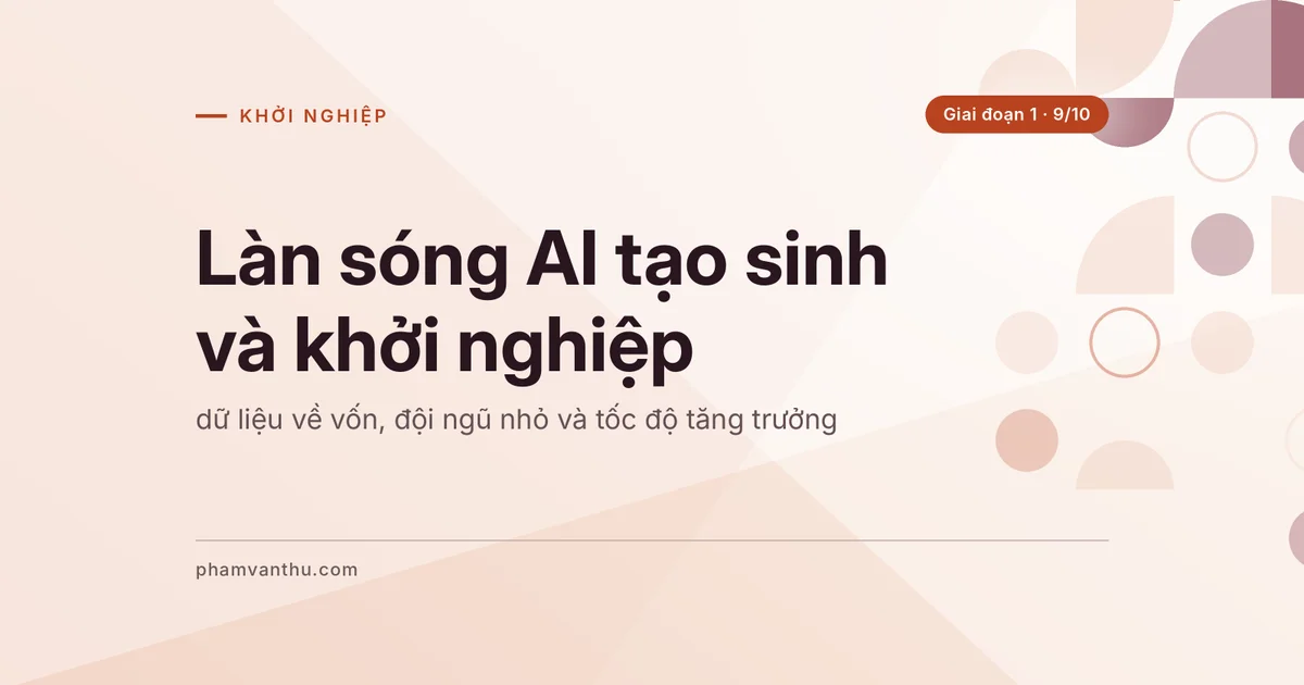 Ảnh bìa bài: Làn sóng AI tạo sinh và khởi nghiệp