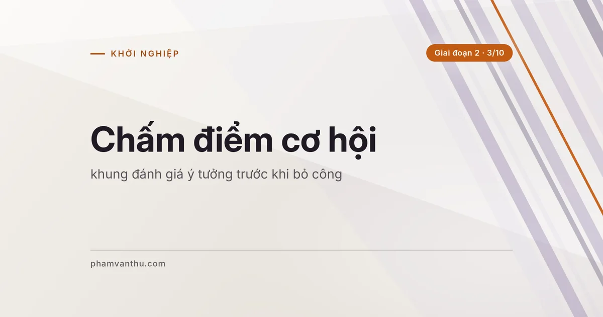 Ảnh bìa bài: Chấm điểm cơ hội