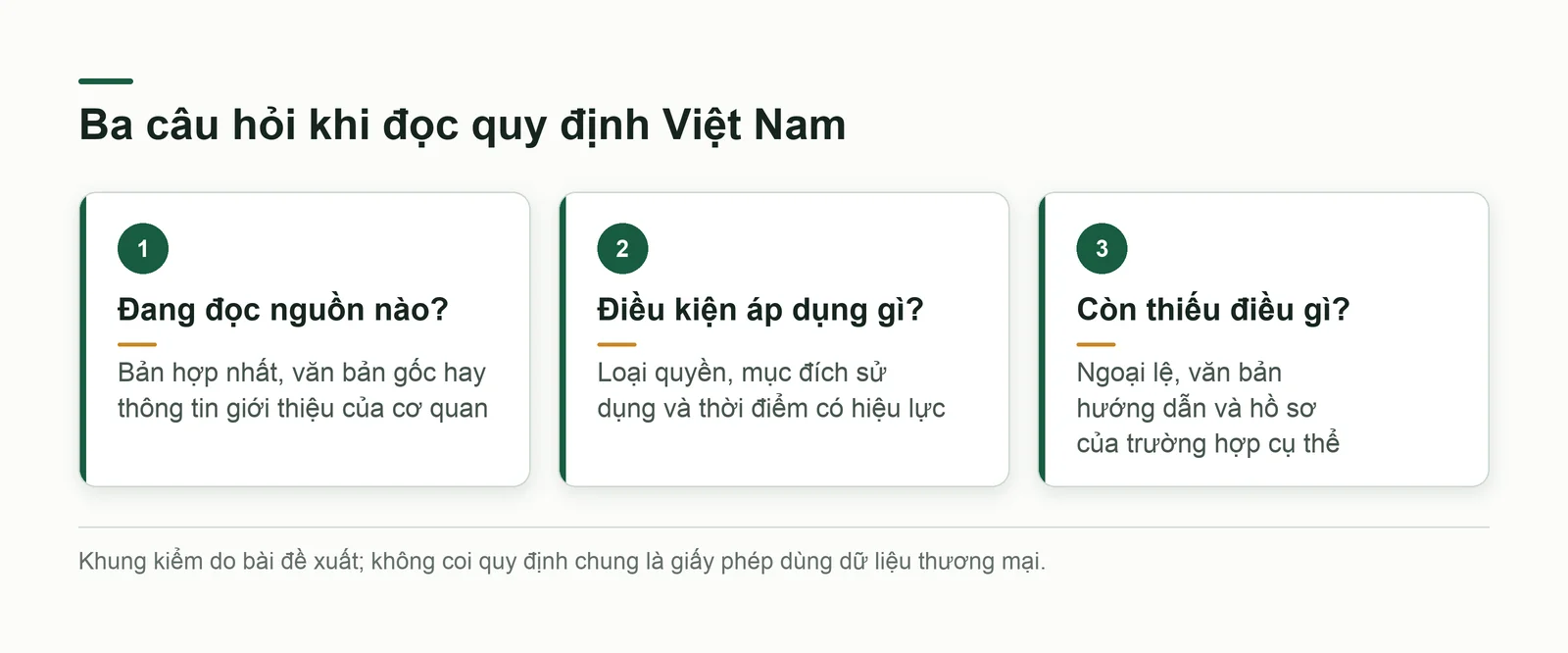 Ba câu hỏi khi đọc quy định sở hữu trí tuệ và AI tại Việt Nam