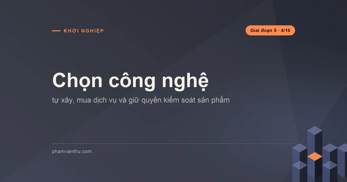 Ảnh bìa bài: Chọn công nghệ