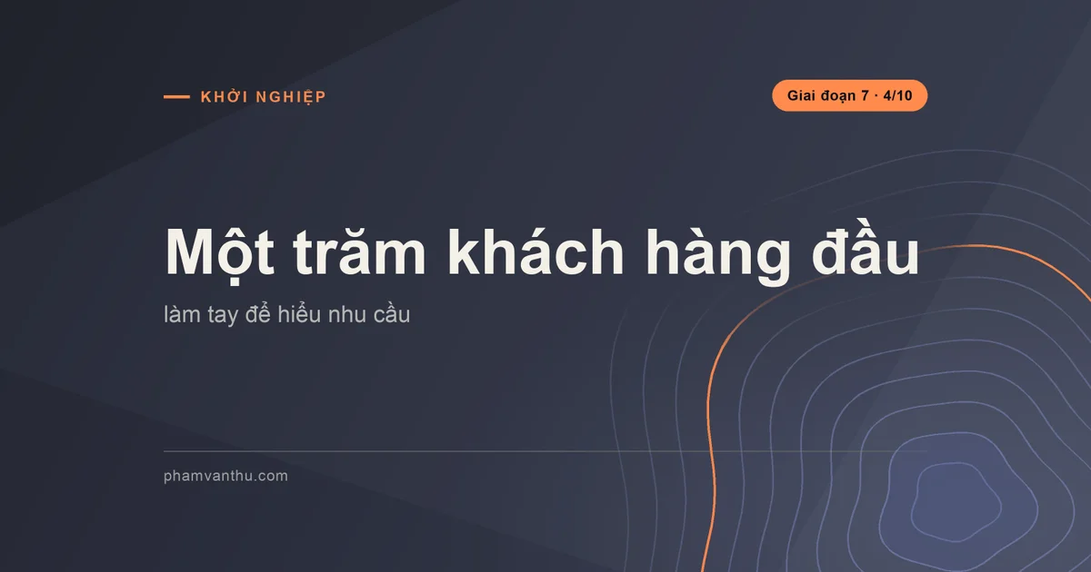 Ảnh bìa bài: Một trăm khách hàng đầu