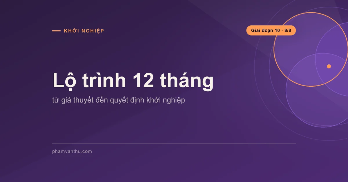 Ảnh bìa bài: Lộ trình 12 tháng