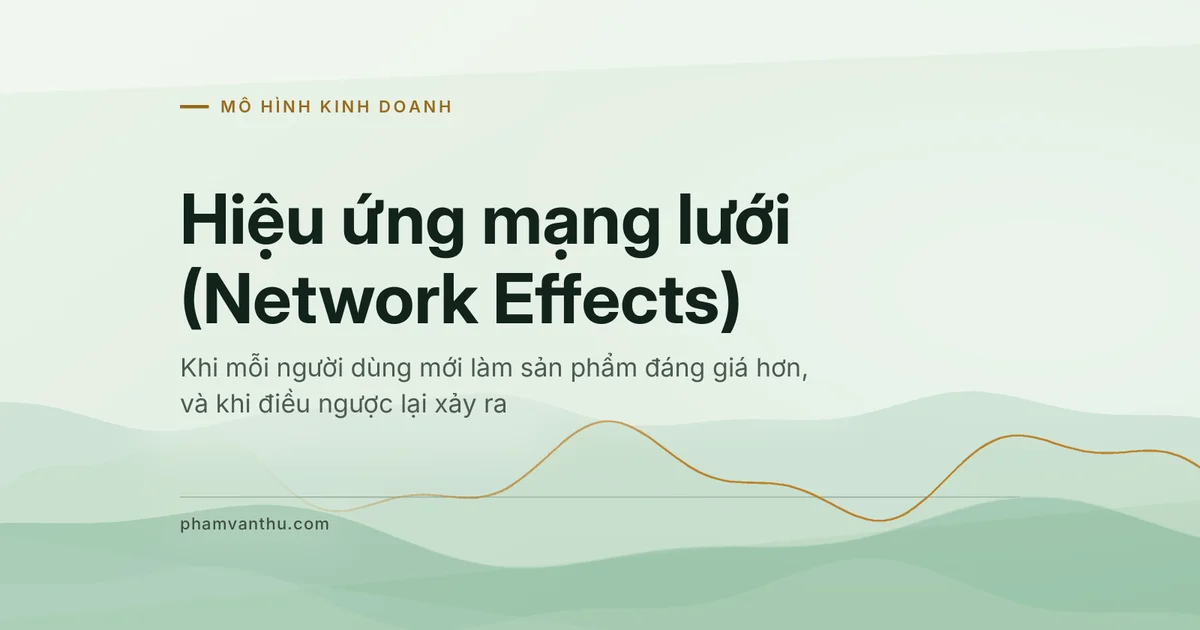 Ảnh đại diện bài Hiệu ứng mạng lưới (Network Effects)