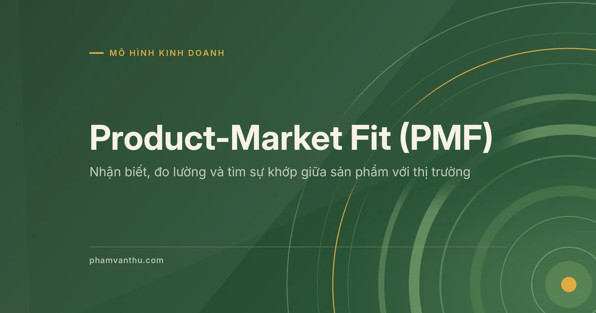 Ảnh đại diện bài Product-Market Fit: sự khớp giữa sản phẩm và thị trường