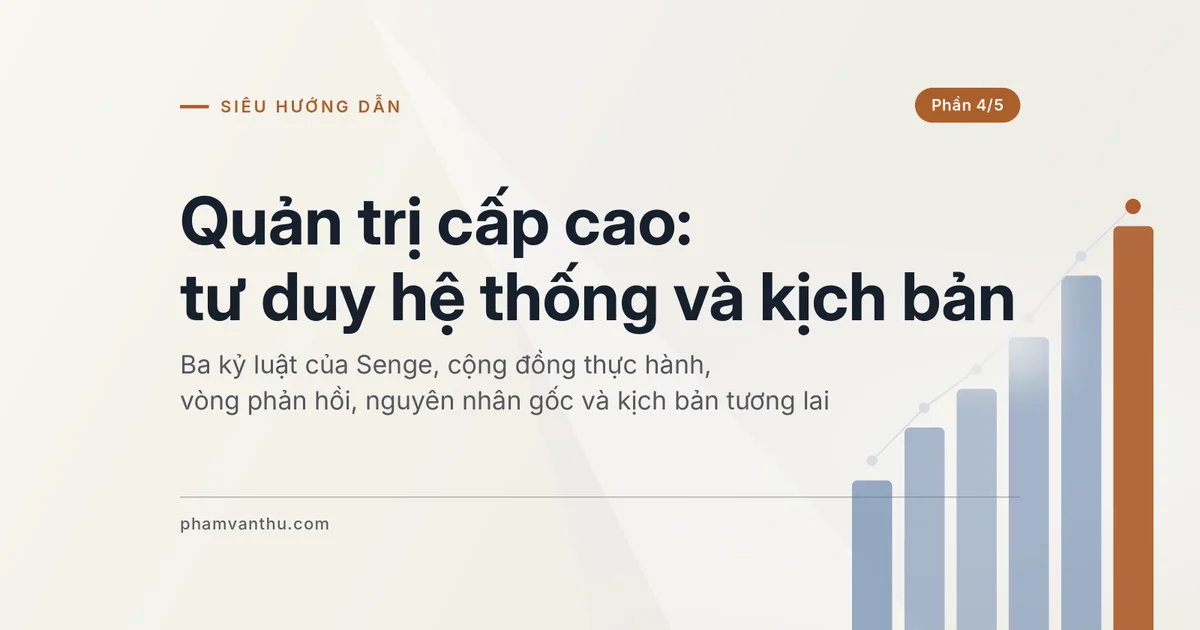 Ảnh đại diện bài Quản trị cấp cao, phần 4/5